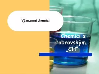 v znamn chemici
