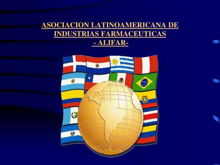 asociacion latinoamericana de industrias farmaceuticas alifar