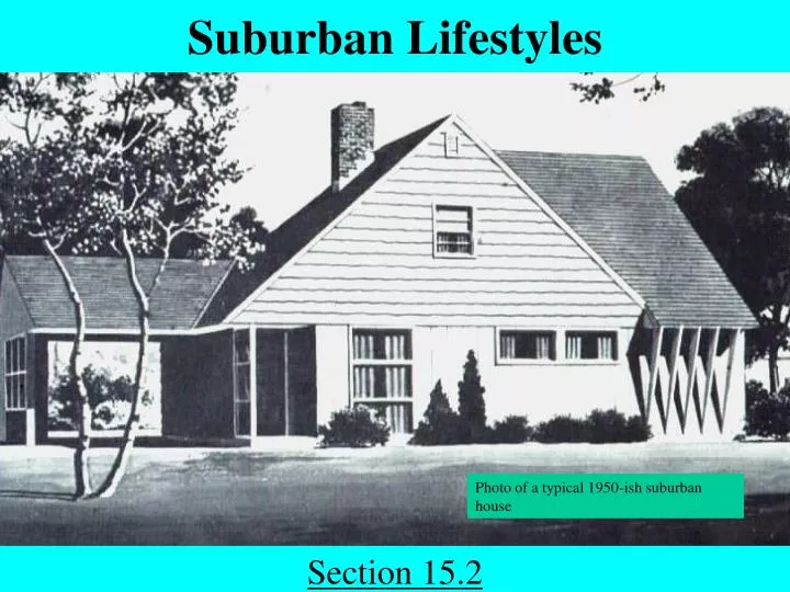 suburban lifestyles
