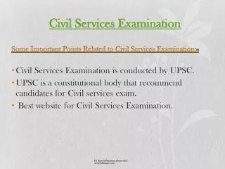 The best way to prepare for civil services examination