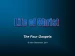 The Four Gospels - slide 1
