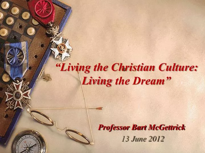 professor bart mcgettrick 13 june 2012