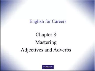 English for Careers