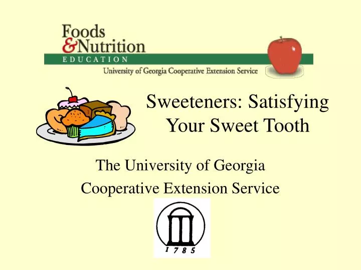 sweeteners satisfying your sweet tooth