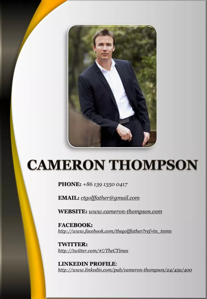 cameron thompson