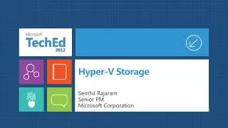 Hyper-V Storage