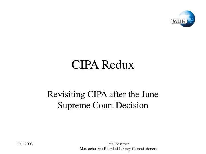 cipa redux