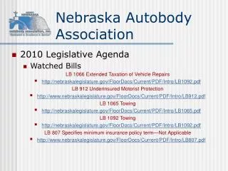 Nebraska Autobody Association