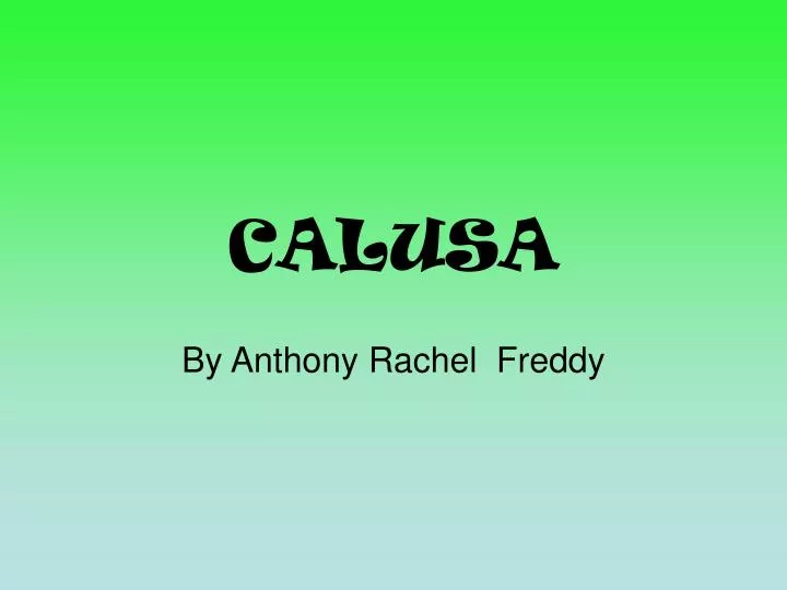 calusa