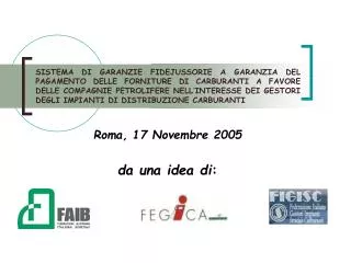 Roma, 17 Novembre 2005 da una idea di :