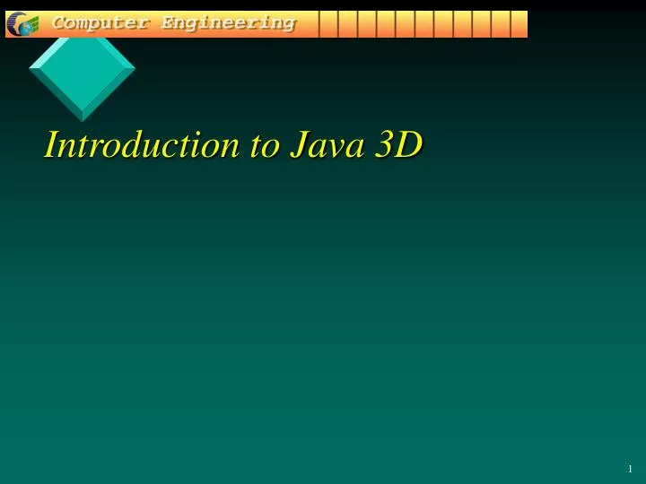 introduction to java 3d