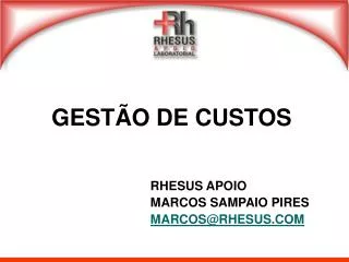 gest o de custos
