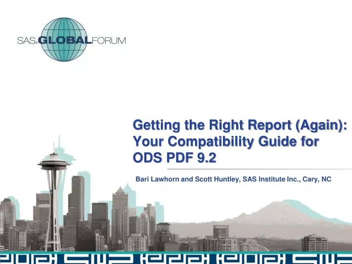 getting the right report again your compatibility guide for ods pdf 9 2