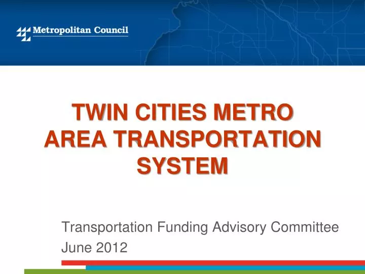 twin cities metro area transportation system