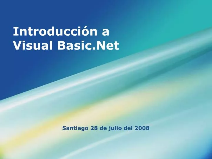 introducci n a visual basic net