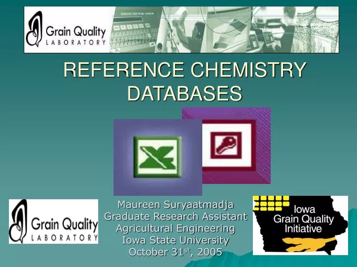 reference chemistry databases