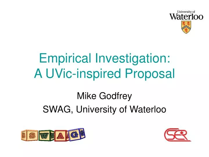 empirical investigation a uvic inspired proposal