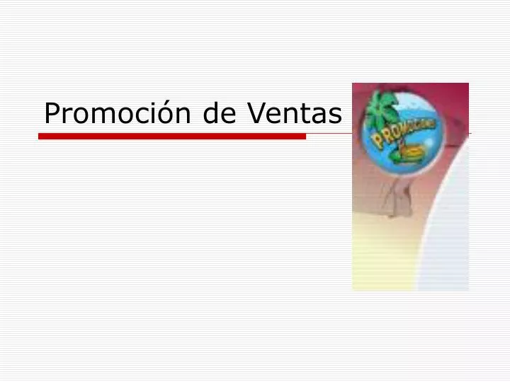 promoci n de ventas