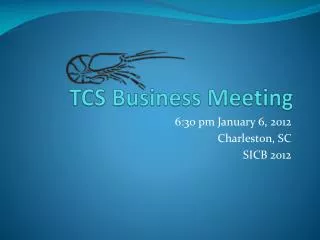 TCS Business Meeting