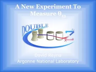 A New Experiment To Measure ? 13