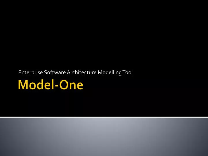enterprise software architecture modelling tool