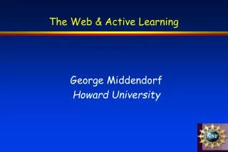 The Web &amp; Active Learning