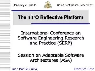 The nitrO Reflective Platform