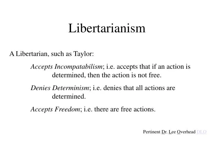 libertarianism