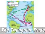 The Triangular Trade - slide 1