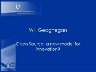 Will Geoghegan