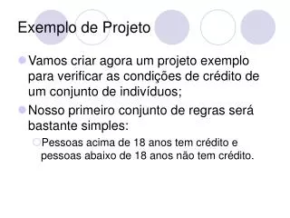 exemplo de projeto