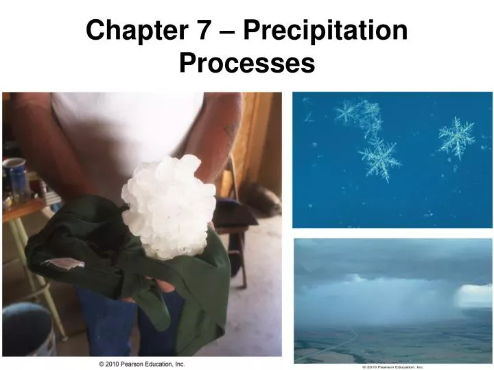 chapter 7 precipitation processes