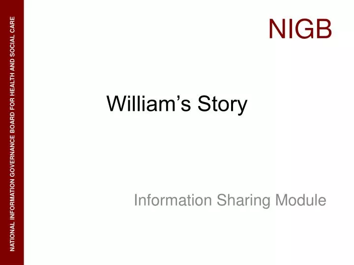william s story