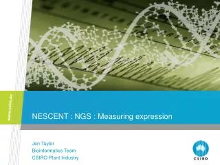 NESCENT : NGS : Measuring expression