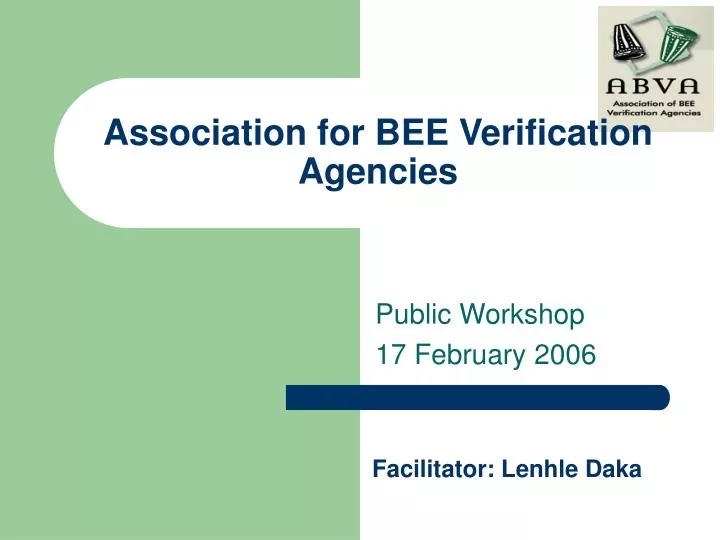 association for bee verification agencies