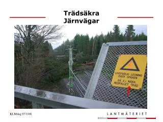 Trädsäkra Järnvägar