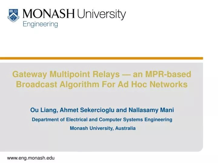 gateway multipoint relays an mpr based broadcast algorithm for ad hoc networks
