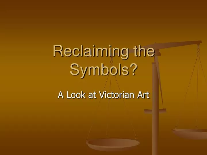reclaiming the symbols