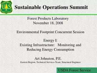 Sustainable Operations Summit