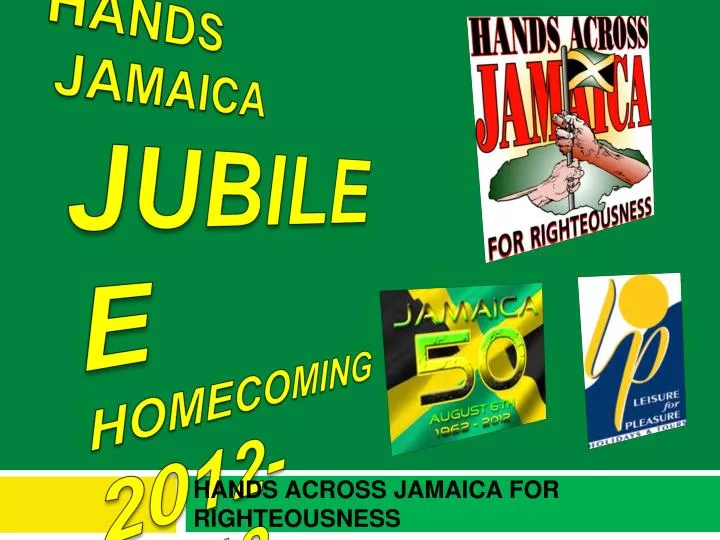 hands across jamaica for righteousness