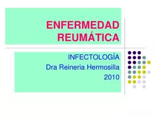 enfermedad reum tica