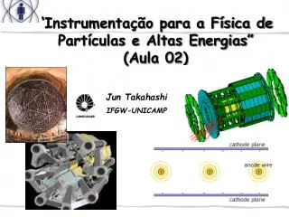 instrumenta o para a f sica de part culas e altas energias aula 02