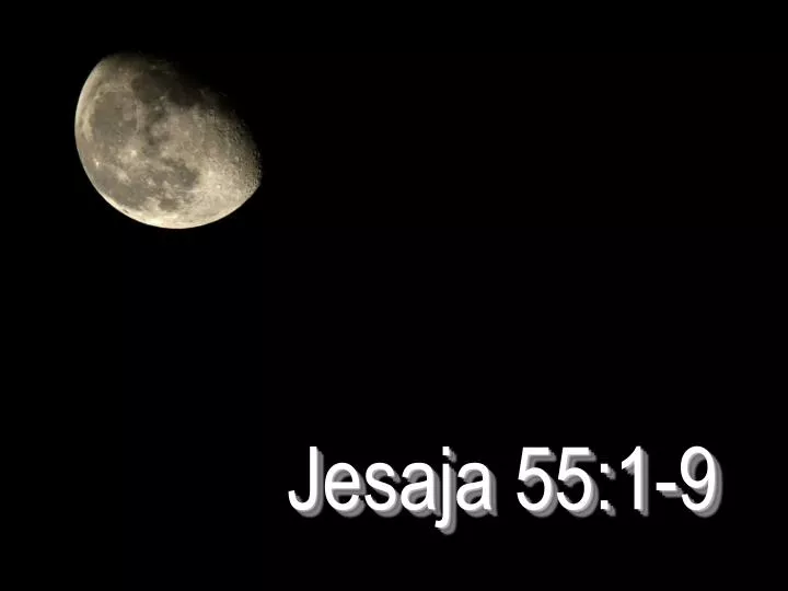 jesaja 55 1 9