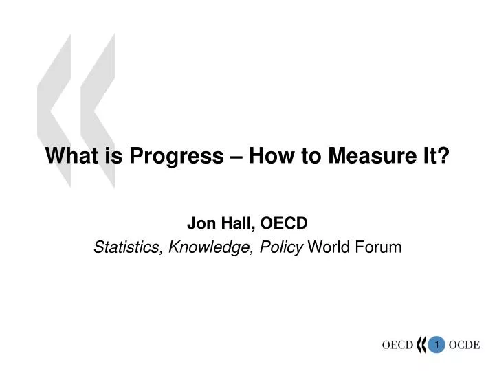 what is progress how to measure it