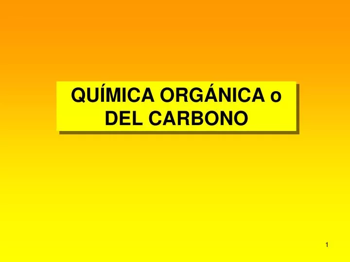 qu mica org nica o del carbono