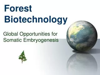 Forest Biotechnology