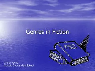 Genres in Fiction