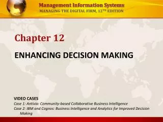 enhancing decision making