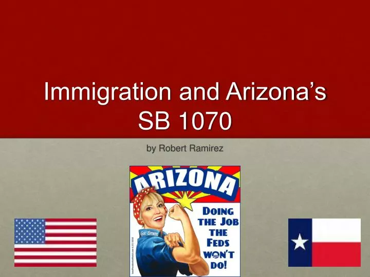 immigration and arizona s sb 1070
