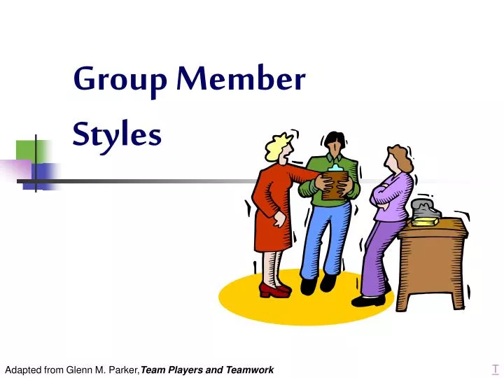 group member styles